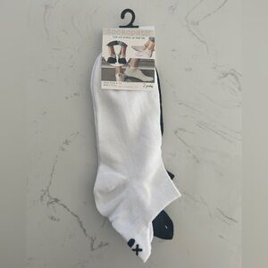 Sockopath Low-Cut Socks with Cute Expression Embroidery (2 Pairs), Size: 4-10
